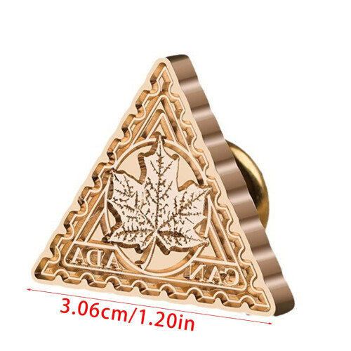 Wax Seal Stamp Head Removable Envelope Sealing Brass 2