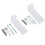 Σετ αγκυρίων μπιντέ τουαλέτας, κιτ στερέωσης δαπέδου 3
