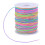 Elastic Cord Rainbow Stretch Beading String 10m 1