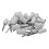 Felt Polishing Buffing Points 1/8 inch 25 pcs 1