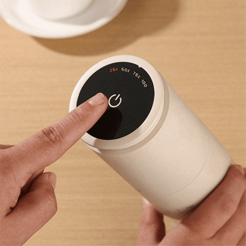 Electric Coffee Grinder Portable USB Rechargeable for 2