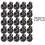 Black Rope Cord Locks Plastic Toggle25pcs 3