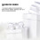 Silk Satin Ribbon 25 Yards per Roll 5 cm Width White 3