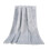 Gray Silver Flannel Blanket 50x70 in 1