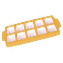 Kitchen Dumpling Maker Circular Square 10-Grid Press