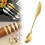 Angel Wing Spoon Fork Set Elegant Streamlined Design 3pcs 1