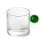 Glass tea cup with handle, mini pitcher, creamer, and 1