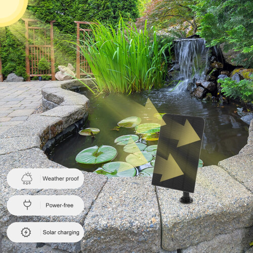 Solar Aerator for Pond and Aquarium 12V 1