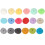 Solid knitting yarn soft thin plush 25g ball 7