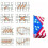Star-shaped plastic canvas blanks for DIY crafts 12 pcs 3