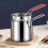 Stainless Steel Deep Frying Pot with Strainer 5.5L 2