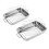 Stainless Steel Deep Roasting Pan 13.5x9.5x3 in 7