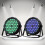 Huayishang LED PAR Light 54W RGB Stage Light with Bracket 7