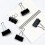 Binderclips extra groß, 5 cm breit, 75er-Packung, schwarz 4