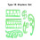 Set di stencil circolari in plastica Liner, 10 pezzi 3
