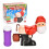 Santa Claus bubble machine red 60ml solution battery powered 1