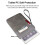 Tablet Bag Gray Dustproof Waterproof 7.9-10.8 Inch 7