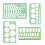 Dima circolare per rivestimento (materiale plastico) - 1 set 2