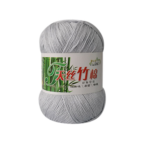 Bamboo cotton knitting yarn warm soft 50g