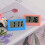 Linyer Mini LED Digital Clock 24H Battery-Powered Orange Red 2