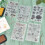 Clear Silicone Stamp Set with Acrylic Blocks for Card Making 4