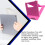 Supporto da scrivania regolabile in plastica per telefono e tablet Liner 3