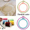 Embroidery Hoop Plastic Adjustable 8-32 cm 1 pc 3