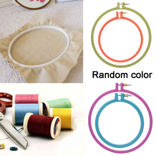 Embroidery Hoop Plastic Adjustable 8-32 cm 1 pc 2