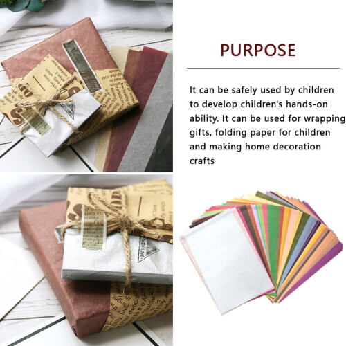 Papel de regalo A5 multicolor, 1 hoja 2