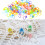 Steekmarkeerders met vergrendeling, plastic, 120 stuks 8