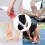 Ankle Brace Breathable Adjustable Support Pink M 2