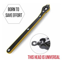 Car scissor jack with ratchet wrench handle 1 pc