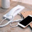 Retro phone handset for smartphone 3.5mm white 3
