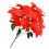 Künstliche Weihnachtssternblume Red7-Fork Dekoration 8
