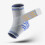 Ankle Brace Nylon Compression Support Grey M 3