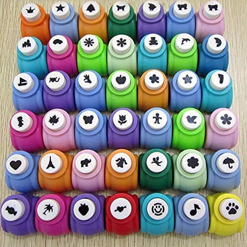 Mini Paper Punch for Scrapbooking – 10 Mixed Patterns 1