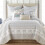 Pernă decorativă Levtex Home Nacala, elefant, bronz alb 4