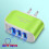 Linyer USB-lampen 3 LED-lampen 110V1000mA 6