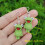 Frog Animal Earrings for Women Statement Design 1 Pair 3