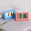 Linyer mini LED digitale klok 24 uur wit plastic 4