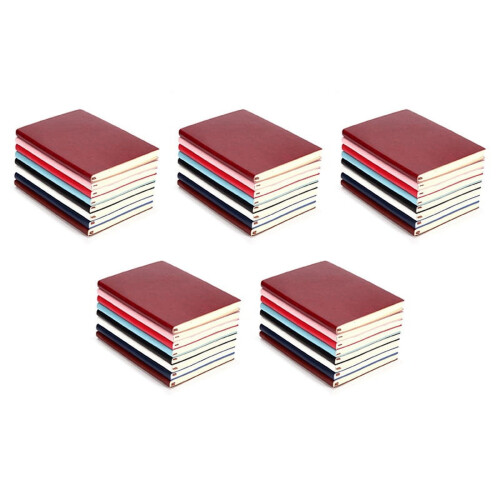 PU Leather Notebook 6 Colors 100 Pages Lined