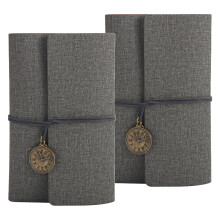 A6 Vintage Leather Notebook Set 2 Pieces