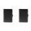 A6 PU Leather Budget Binder Cover Set 50 Pcs Black 1