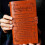 Vintage leather diary personalized for granddaughter 1