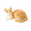 Orange Cat Plush Toy Soft Stuffed Kitten 40cm 5