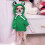 Jacenvly dog fleece clothes green medium 6