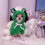 Jacenvly dog fleece clothes green medium 4