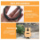Guitar strings wall-mounted gold lamp shade 3