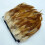 Christmas pheasant feathers trim black 1 m 6