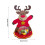 Christmas snowman candy box with Santa decor 3